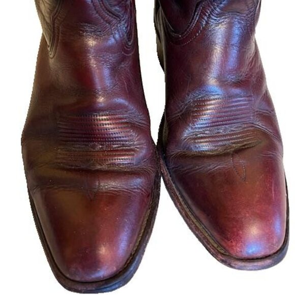 Frye Oxblood Leather Riding Boots 10.5 - Picture 4 of 8